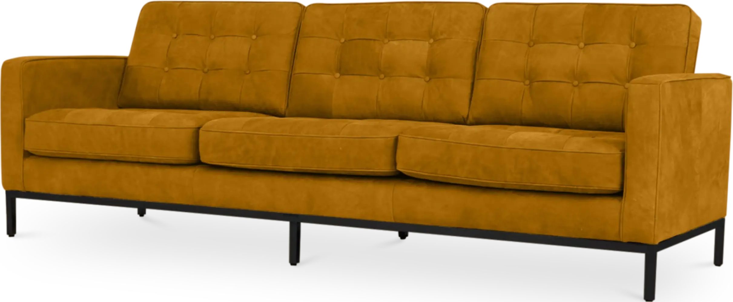 Italo Drie Zits Okergold Velvet