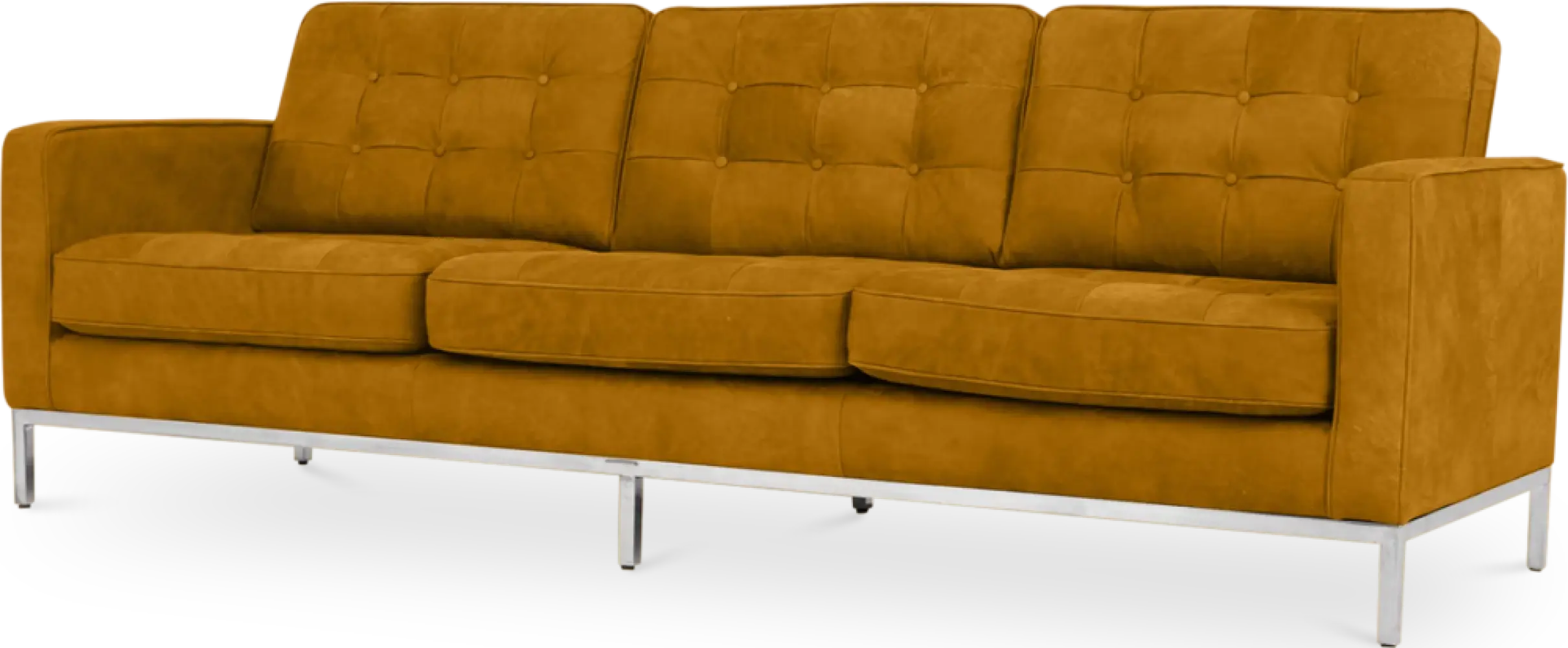 Italo Drie Zits Okergold Velvet