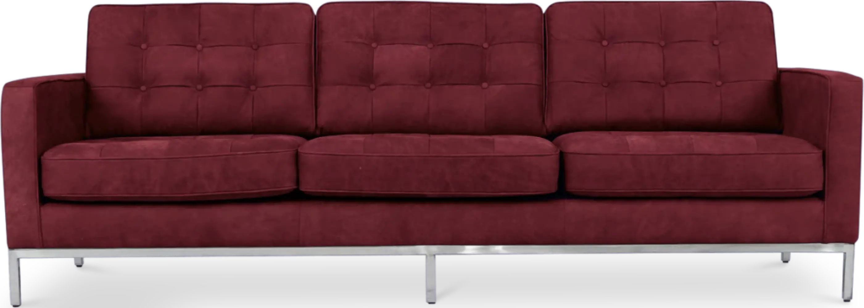 Italo Drie Zits Bordeaux Red Velvet