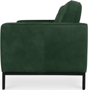 Italo Drie Zits Forest Green Velvet