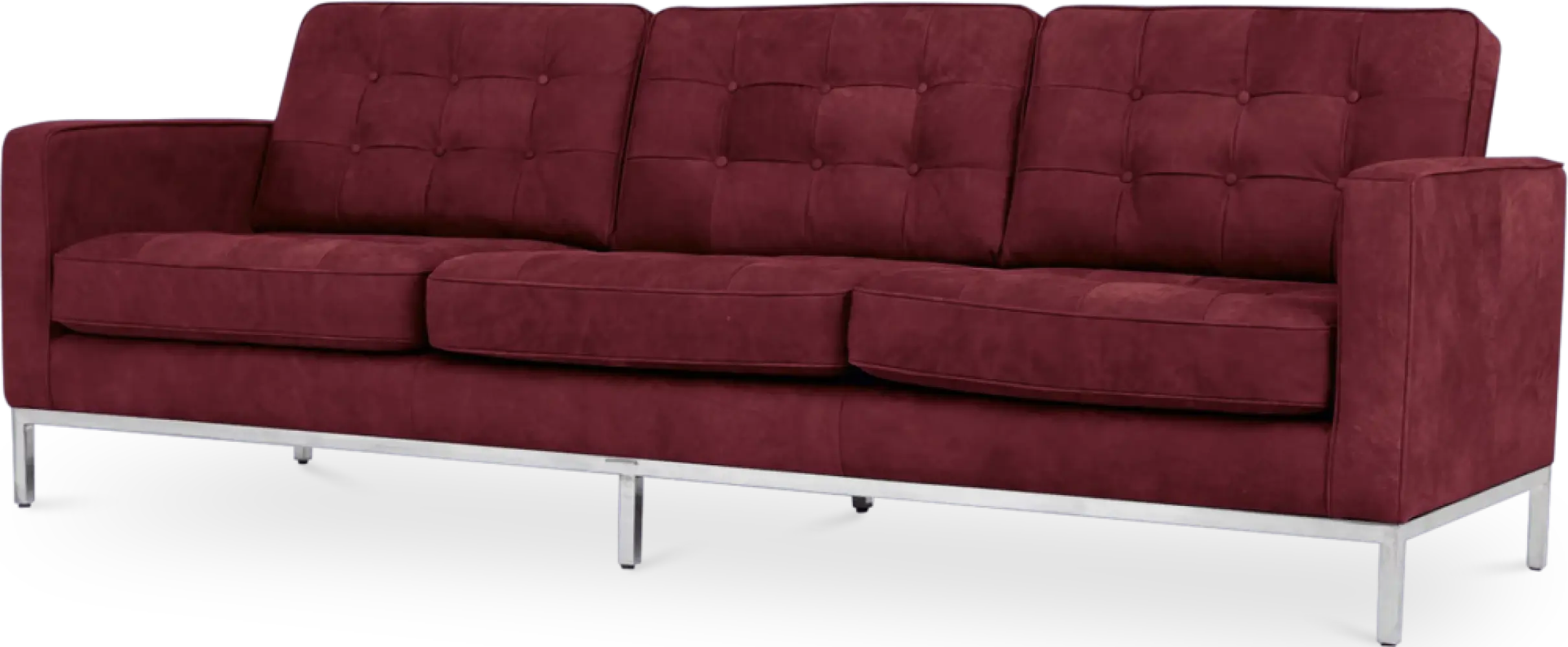 Italo Drie Zits Bordeaux Red Velvet