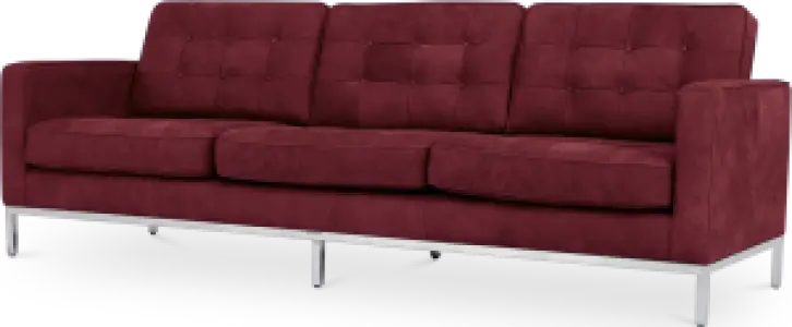 Italo Drie Zits Bordeaux Red Velvet