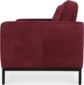 Italo Drie Zits Bordeaux Red Velvet