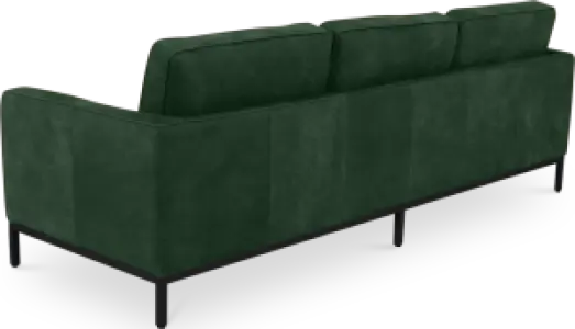 Italo Drie Zits Forest Green Velvet