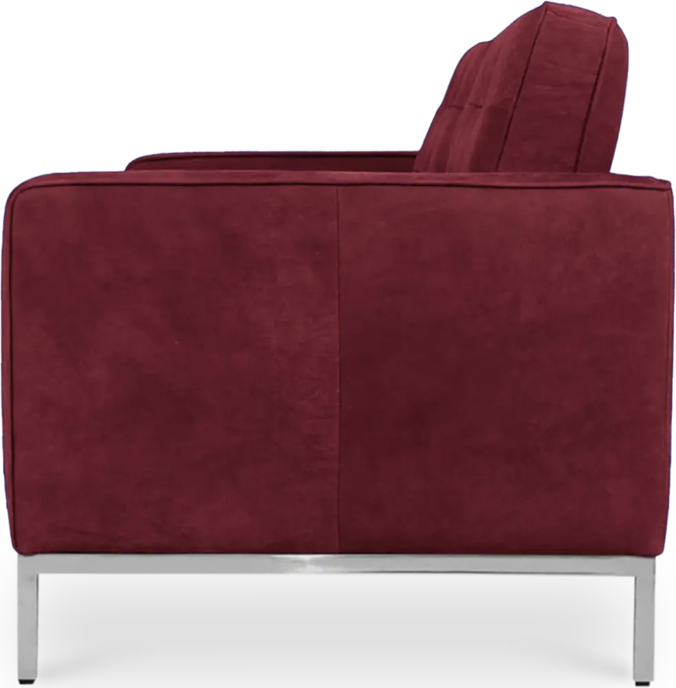 Italo Drie Zits Bordeaux Red Velvet