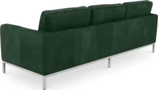 Italo Drie Zits Forest Green Velvet