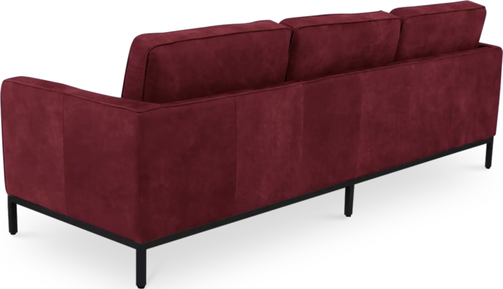 Italo Drie Zits Bordeaux Red Velvet