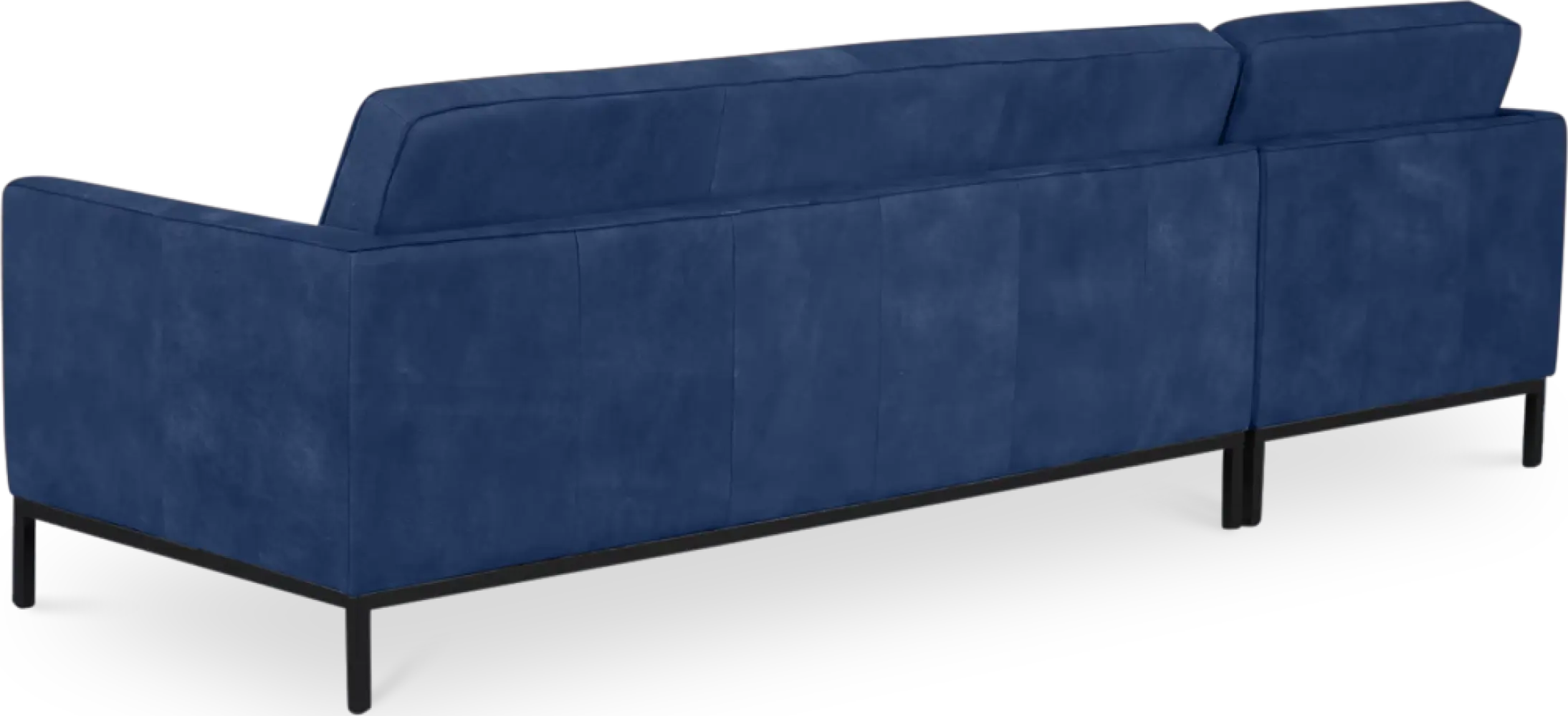 Italo Hoekbank Kings Blue Velvet (Hoek Rechts)