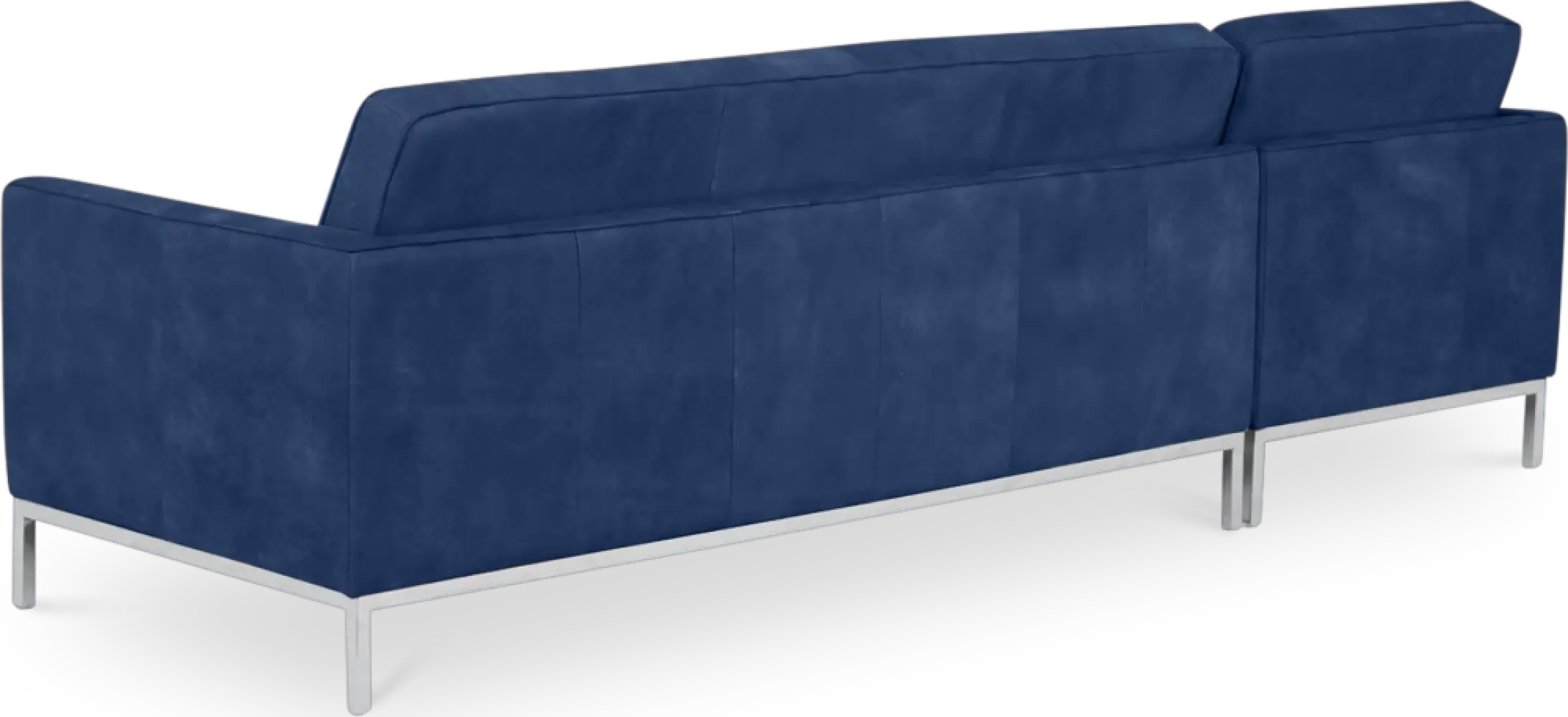 Italo Hoekbank Kings Blue Velvet (Hoek Rechts)