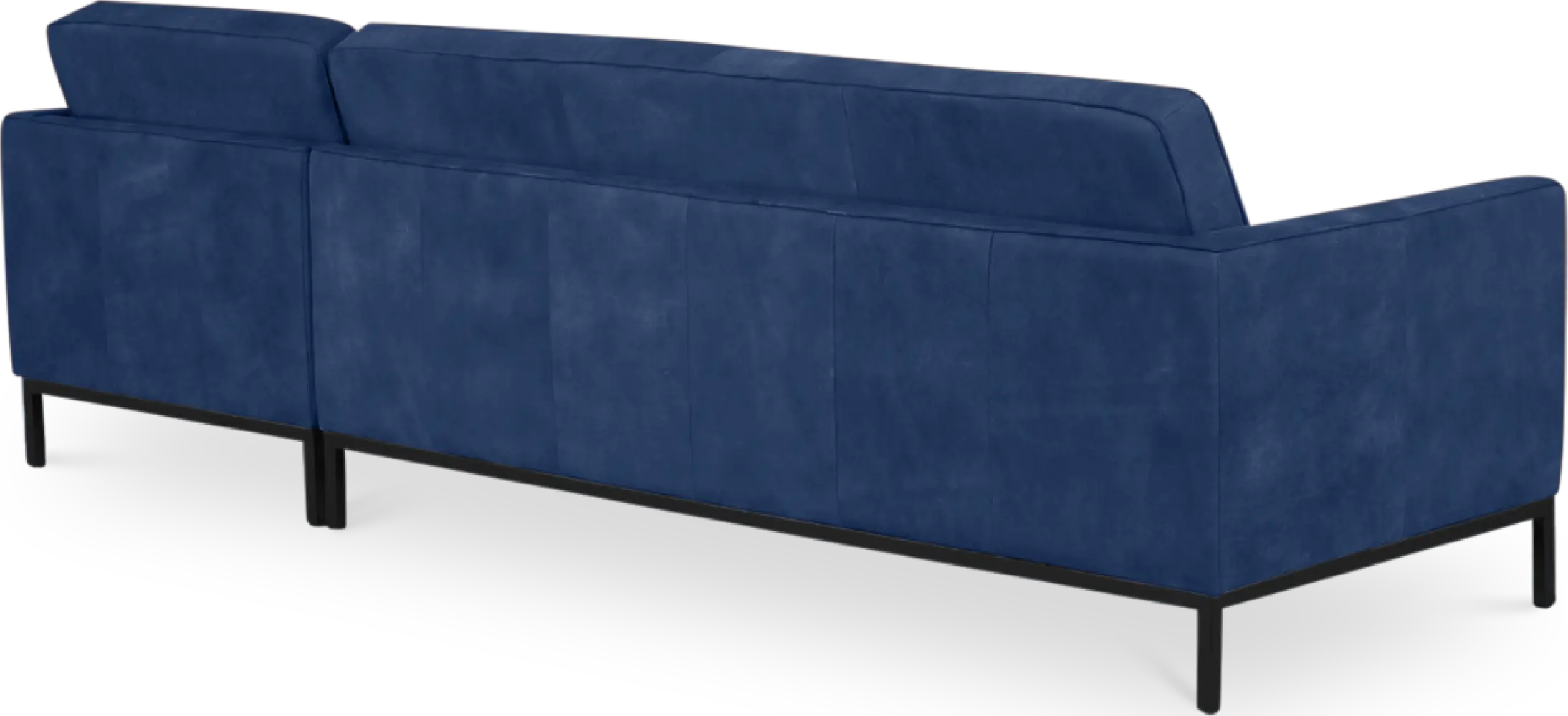 Italo Hoekbank Kings Blue Velvet (Hoek Links)