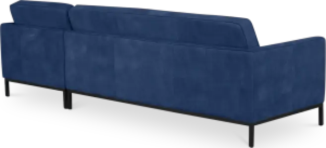 Italo Hoekbank Kings Blue Velvet (Hoek Links)
