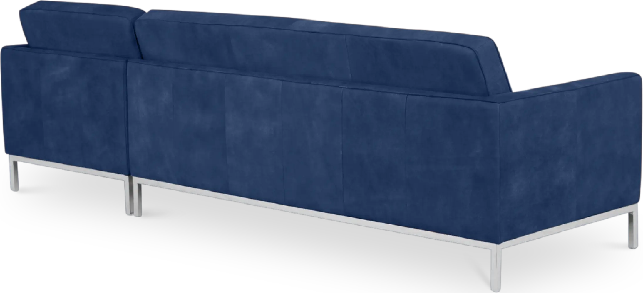 Italo Hoekbank Kings Blue Velvet (Hoek Links)