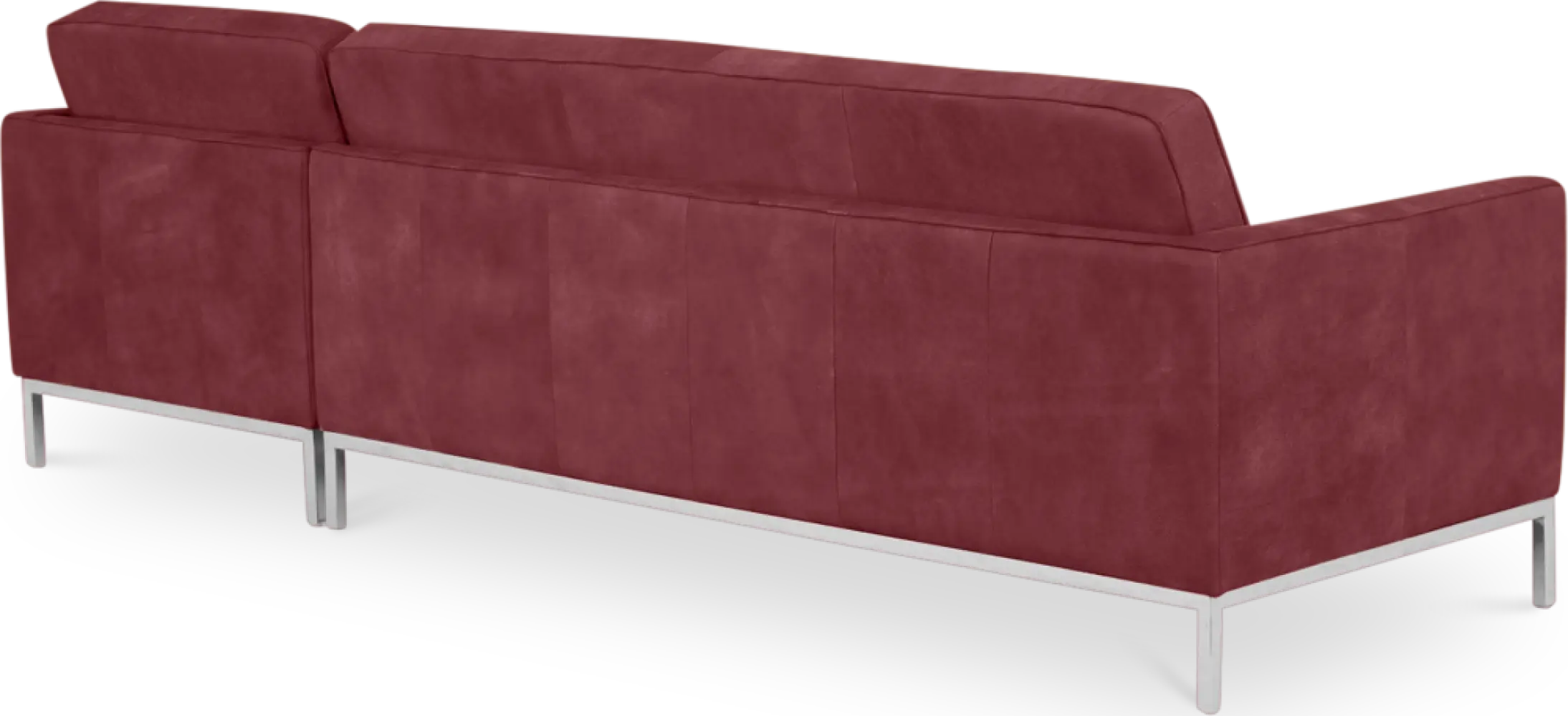 Italo Hoekbank Bordeaux Red Velvet (Hoek Links)