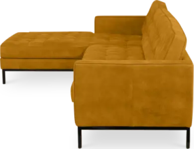 Italo Hoekbank Okergold Velvet (Hoek Rechts)
