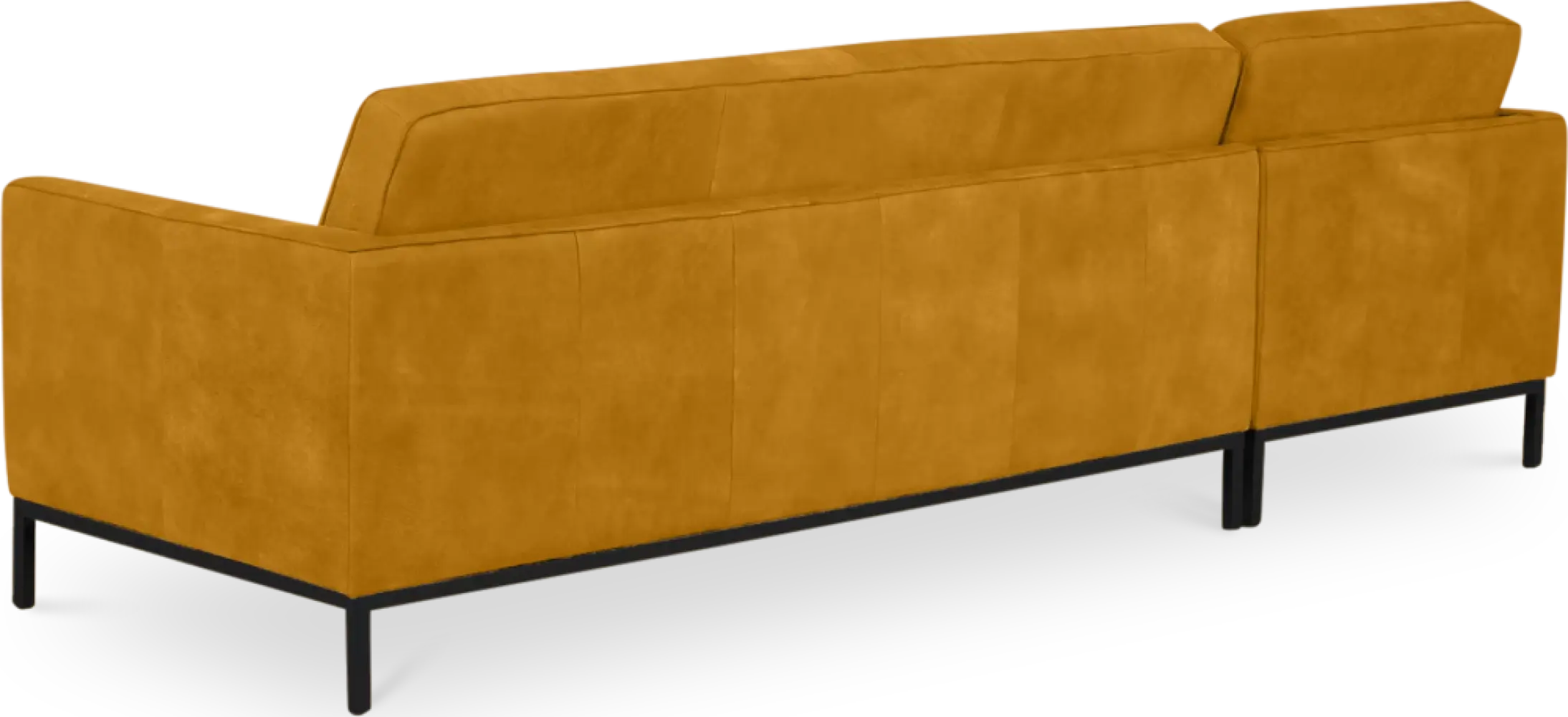 Italo Hoekbank Okergold Velvet (Hoek Rechts)