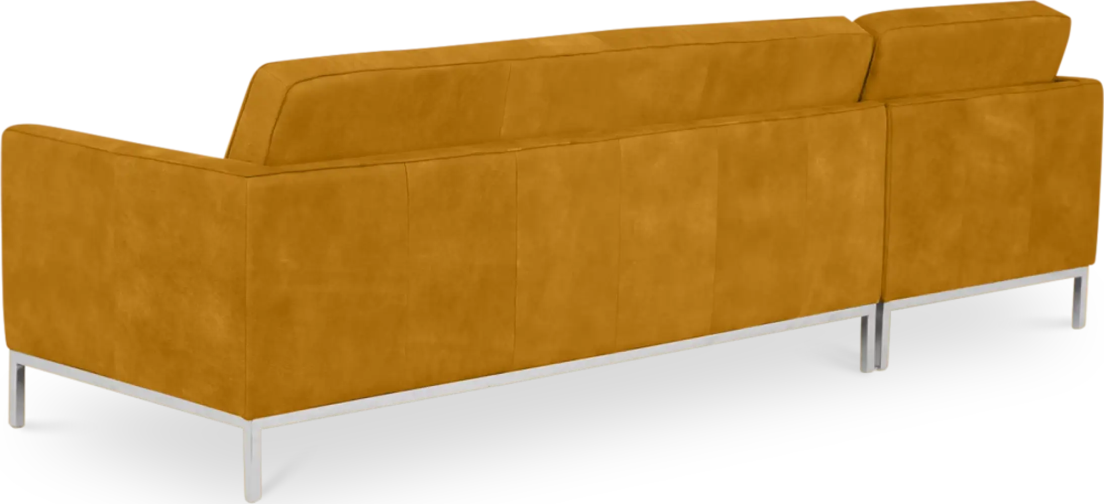 Italo Hoekbank Okergold Velvet (Hoek Rechts)