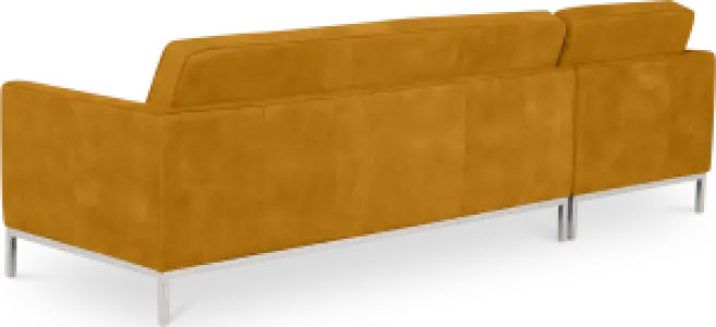 Italo Hoekbank Okergold Velvet (Hoek Rechts)
