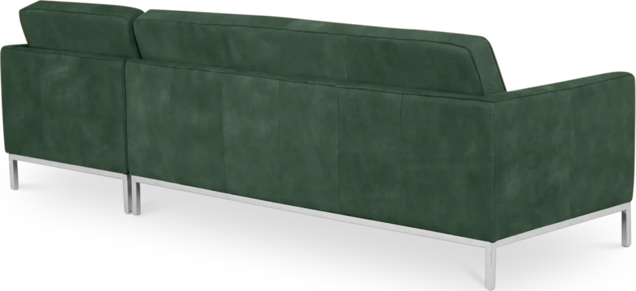 Italo Hoekbank Forest Green Velvet (Hoek Links)