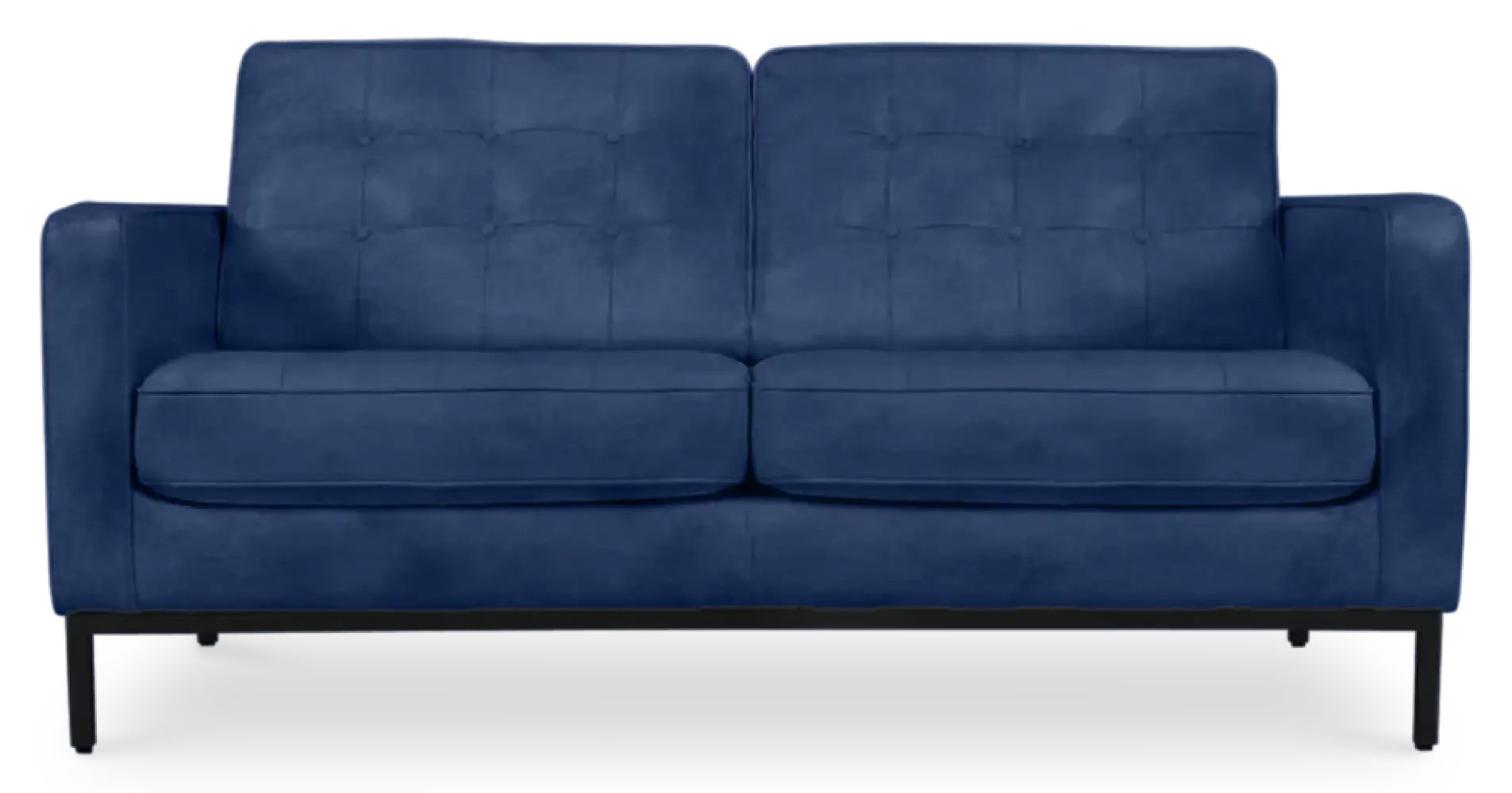 Italo Twee Zits Kings Blue Velvet