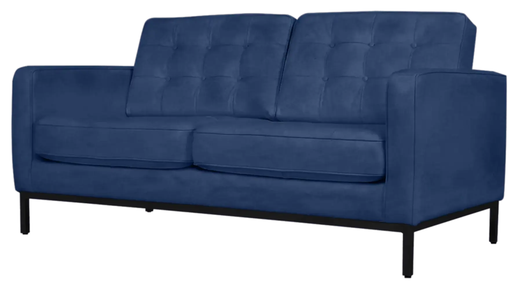 Italo Twee Zits Kings Blue Velvet