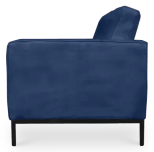 Italo Twee Zits Kings Blue Velvet