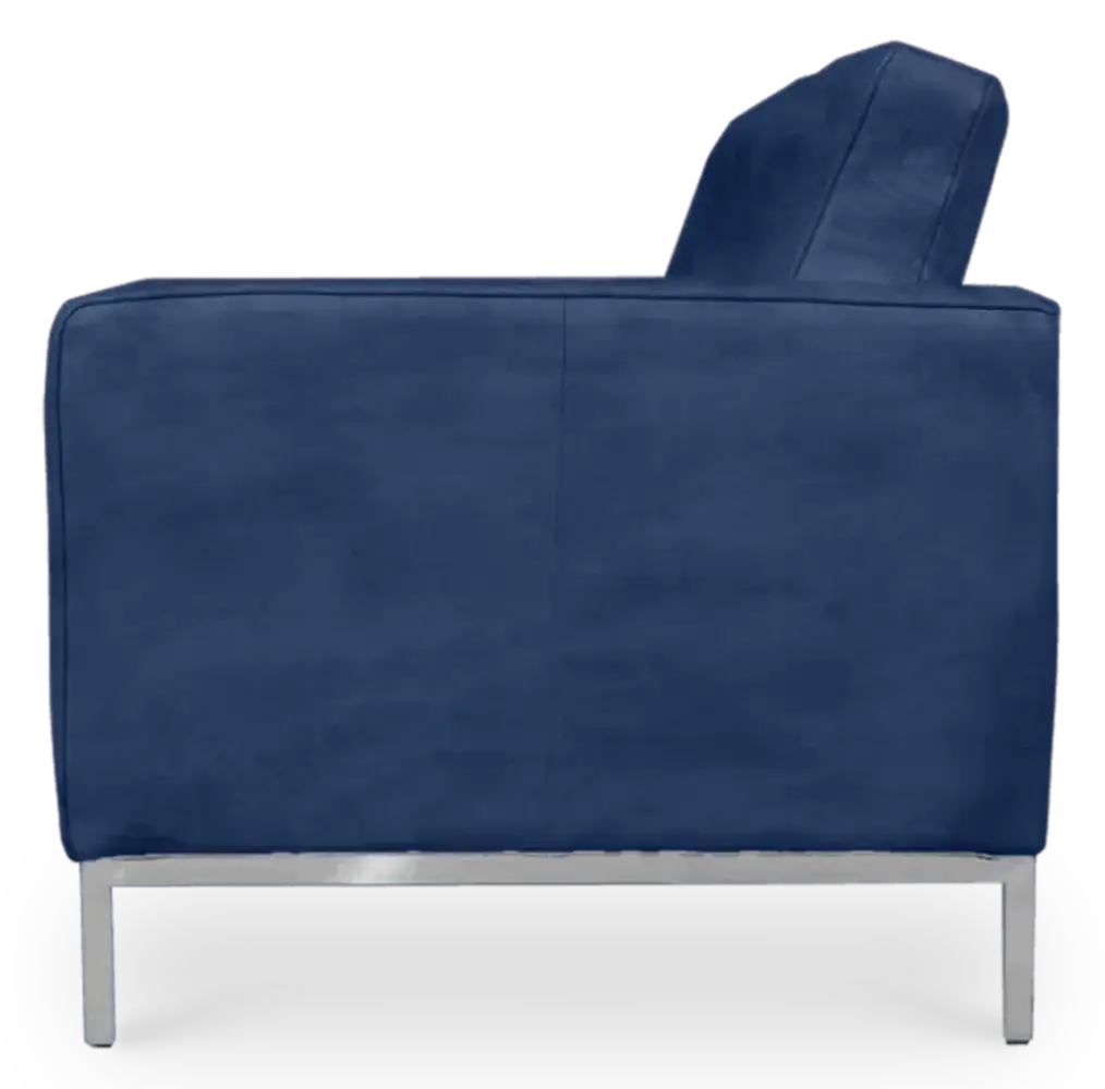 Italo Twee Zits Kings Blue Velvet