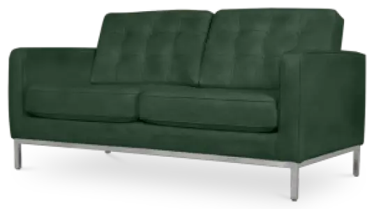 Italo Twee Zits Forest Green Velvet