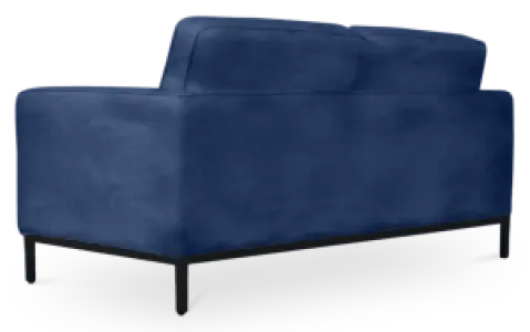 Italo Twee Zits Kings Blue Velvet