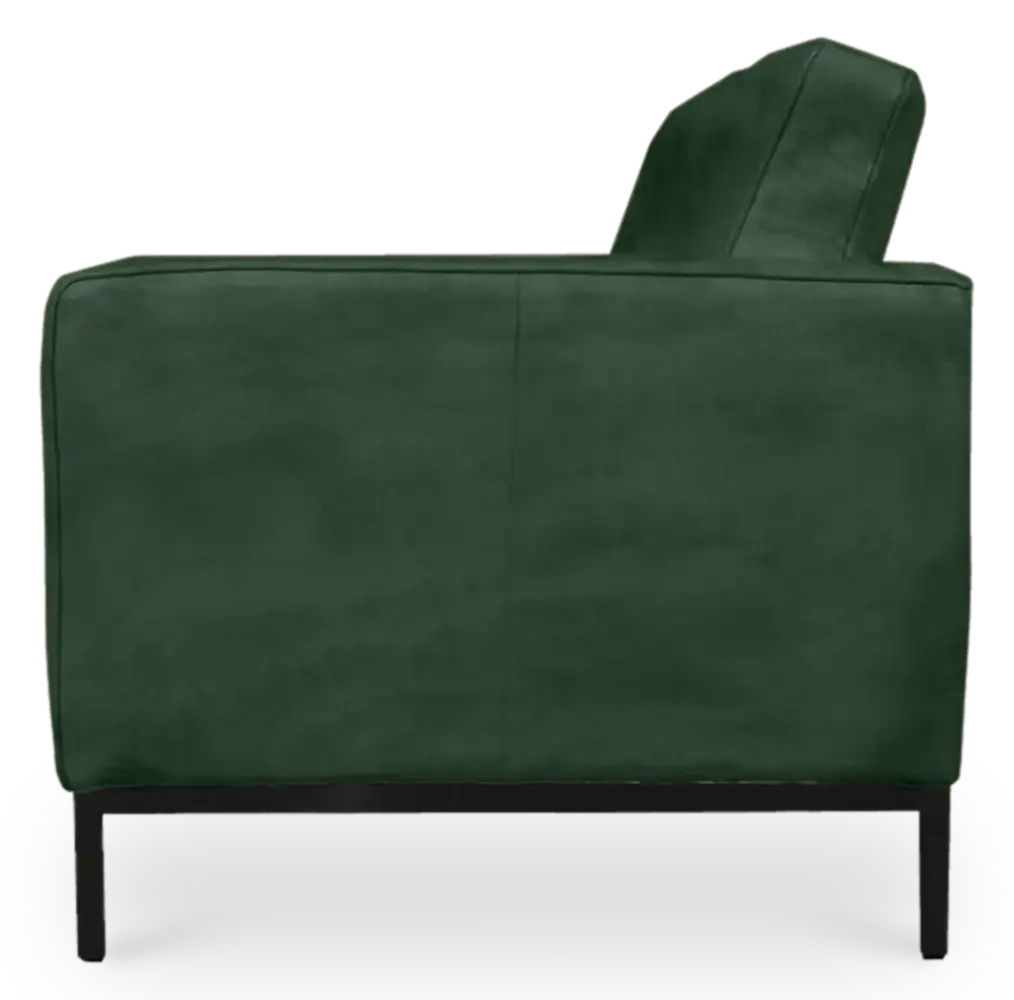 Italo Twee Zits Forest Green Velvet