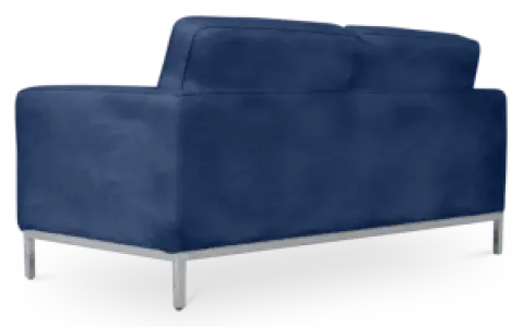 Italo Twee Zits Kings Blue Velvet