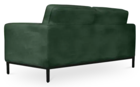 Italo Twee Zits Forest Green Velvet