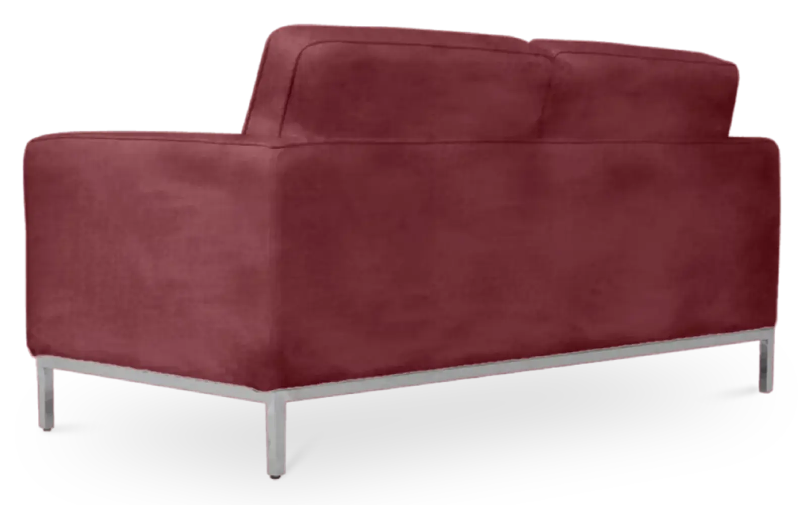 Italo Twee Zits Bordeaux Red Velvet