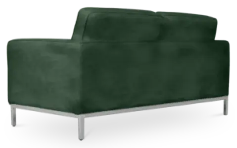Italo Twee Zits Forest Green Velvet