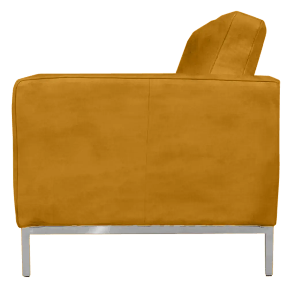 Italo Twee Zits Okergold Velvet