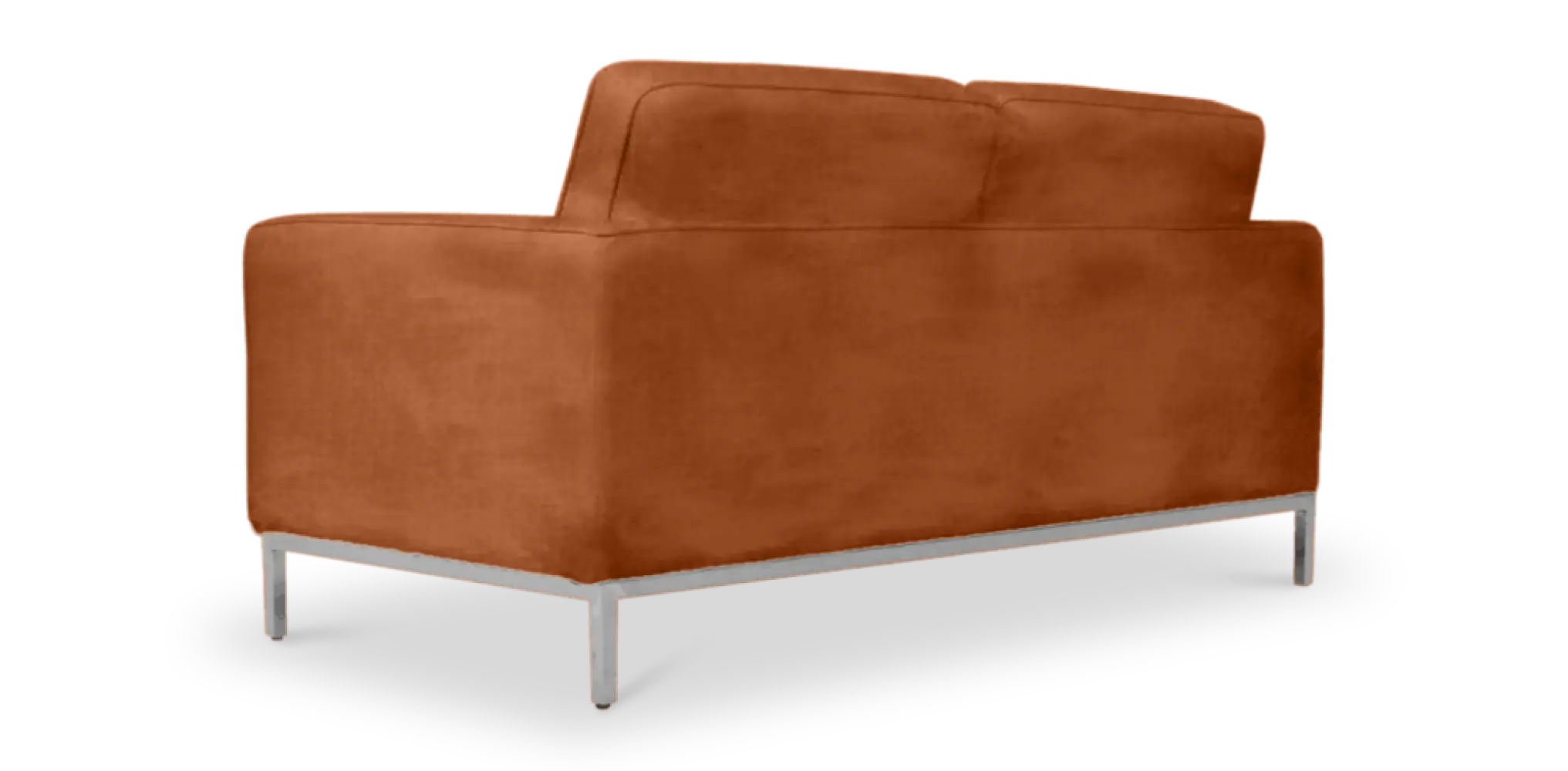 Italo Twee Zits Cognac Leer