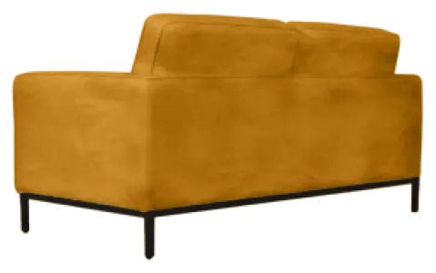Italo Twee Zits Okergold Velvet
