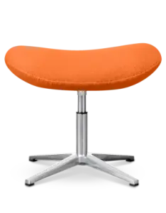 Flag Ottoman / Hocker Oranje Kasjmier