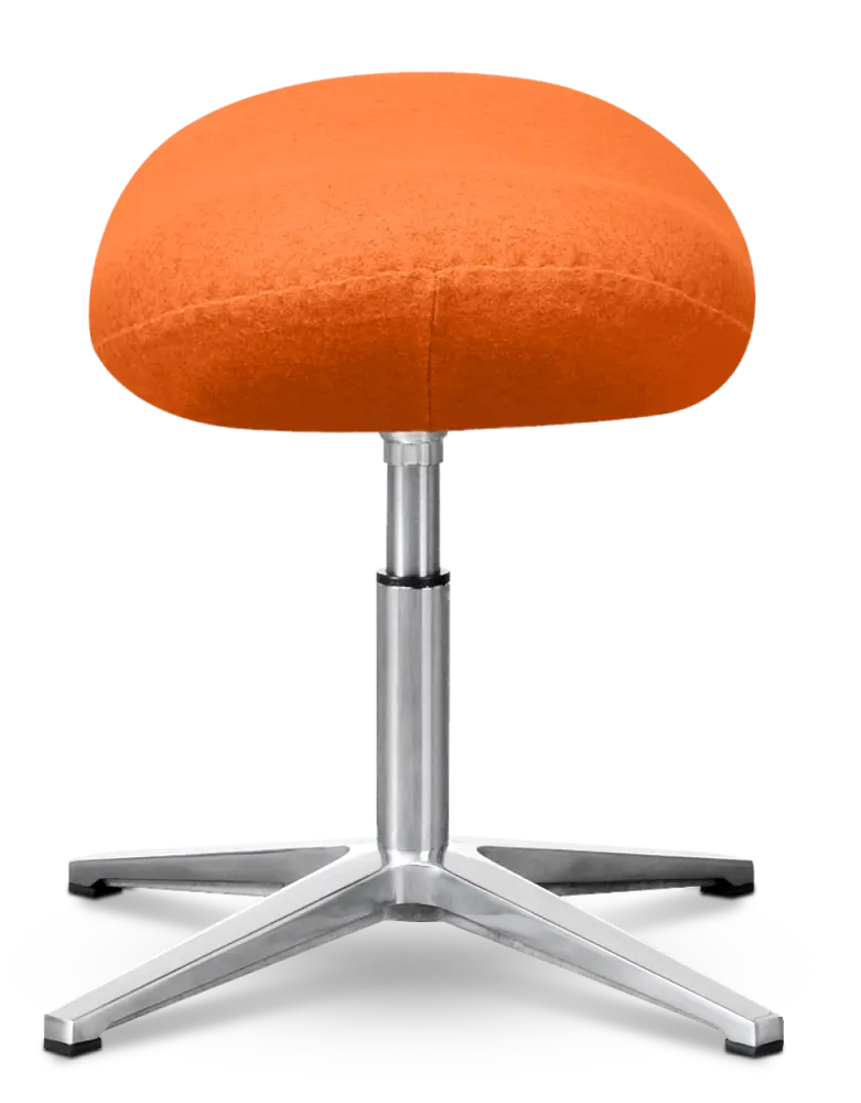 Flag Ottoman / Hocker Oranje Kasjmier