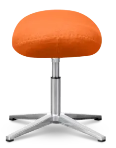 Flag Ottoman / Hocker Oranje Kasjmier