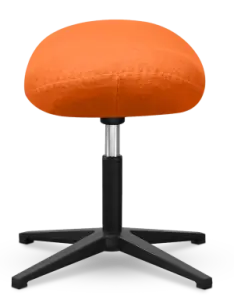 Flag Ottoman / Hocker Oranje Kasjmier