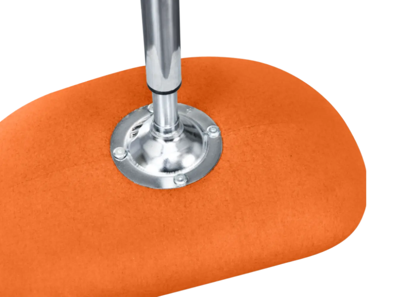Flag Ottoman / Hocker Oranje Kasjmier