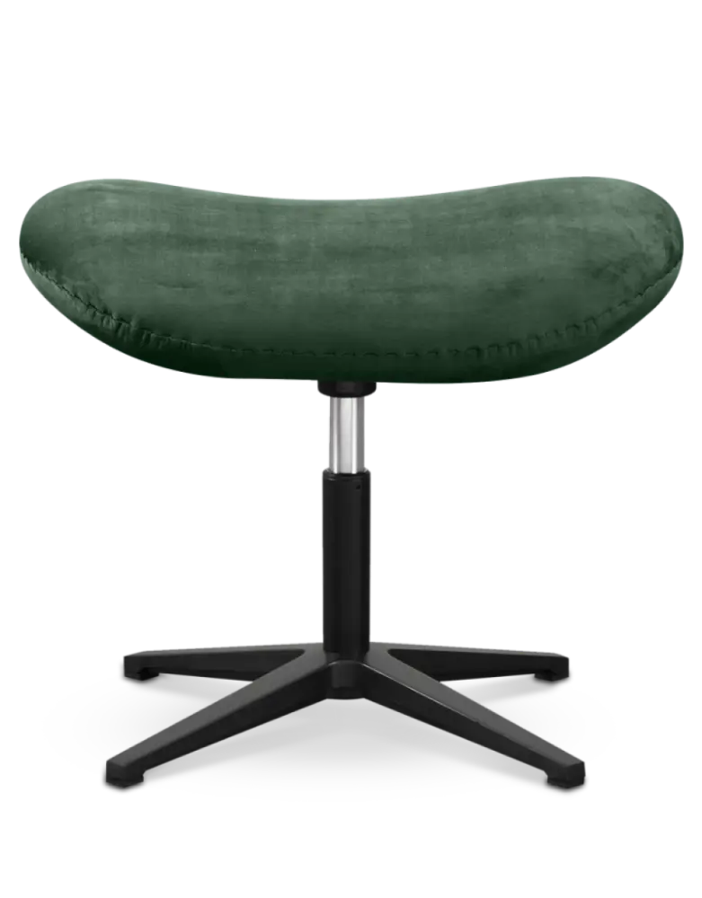 Flag Ottoman / Hocker Groen Velvet