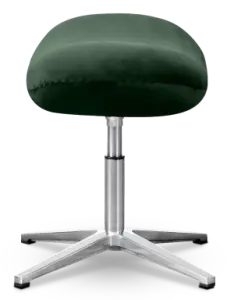 Flag Ottoman / Hocker Groen Velvet
