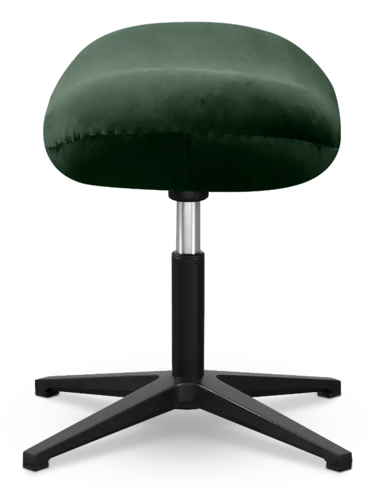 Flag Ottoman / Hocker Groen Velvet