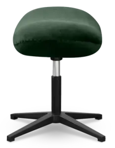 Flag Ottoman / Hocker Groen Velvet