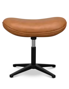 Flag Ottoman / Hocker Cognac / Bruin Leer