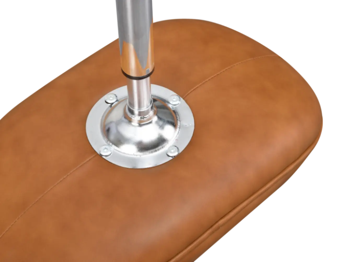 Flag Ottoman / Hocker Cognac / Bruin Leer