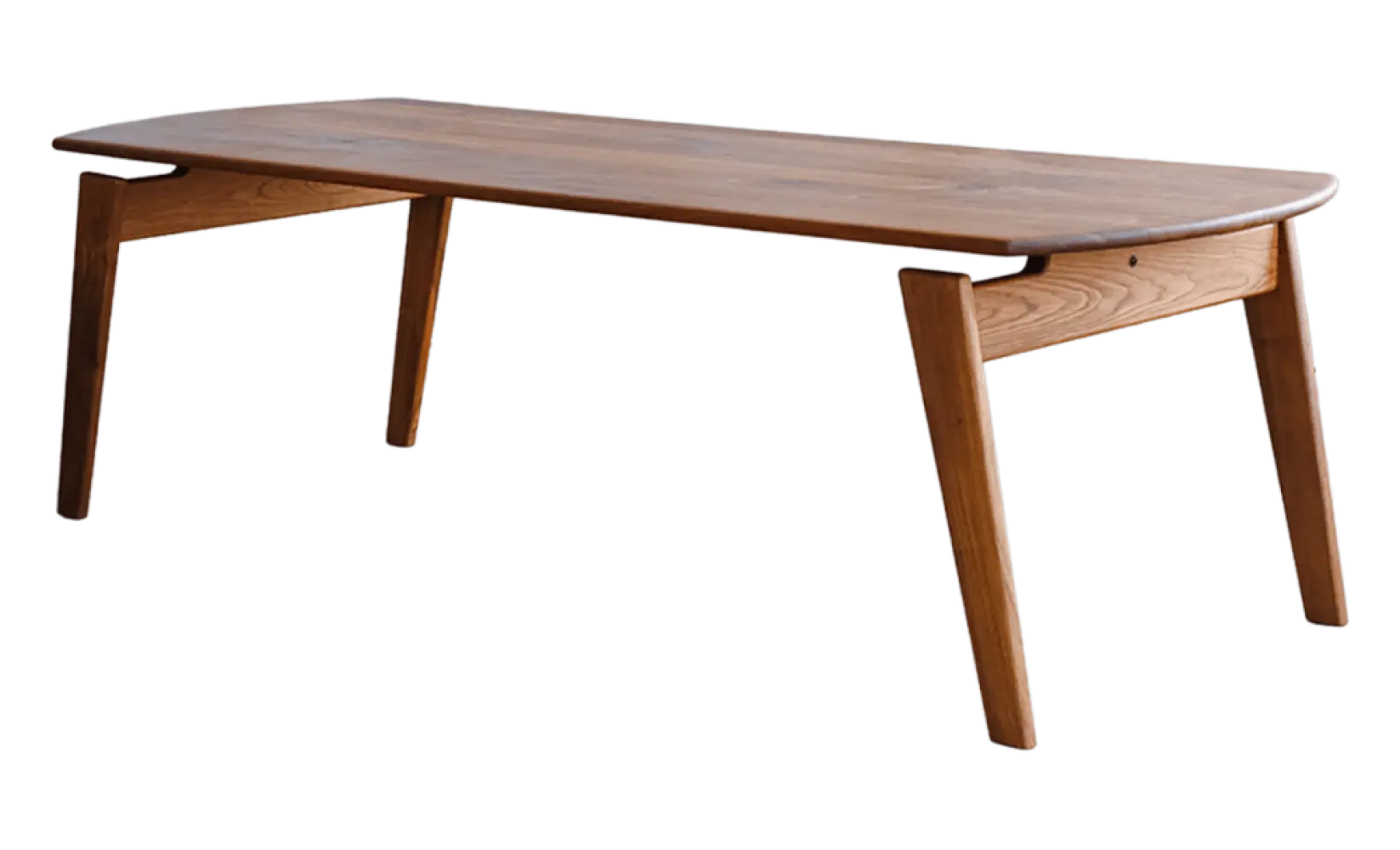 Artson Vergaderset Walnoot 280×90 + 6× CD 117 Zwart Leer