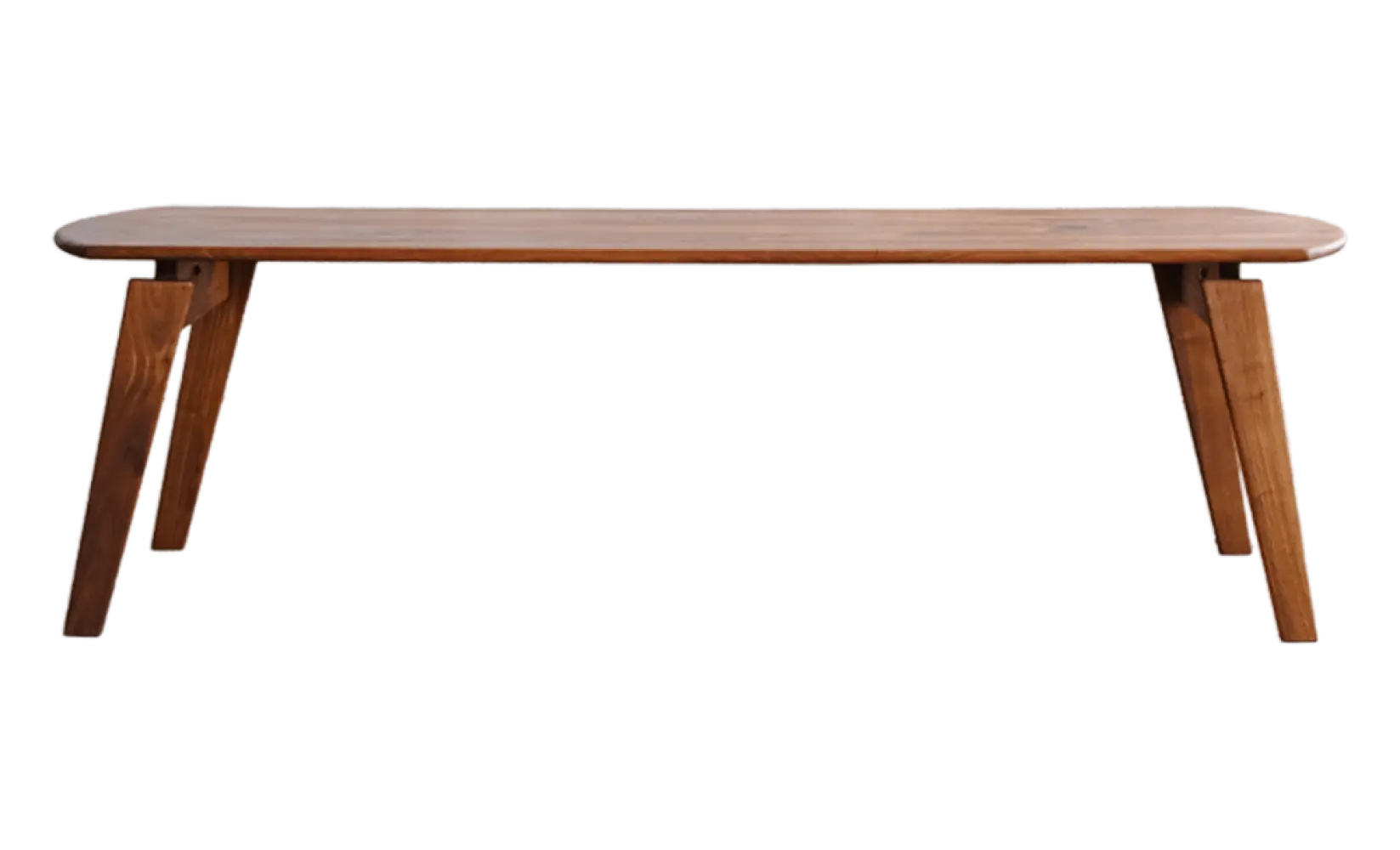 Artson Vergaderset Walnoot 280×90 + 6× CD 117 Zwart Leer
