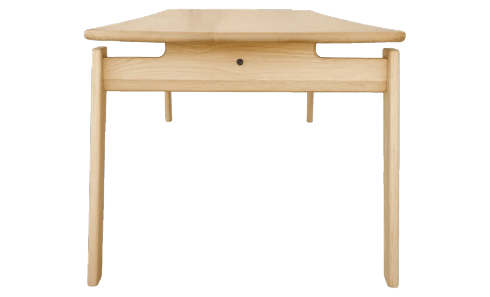 Artson Vergaderset Eiken 280×90 + 6× CD 117 Wit Leer